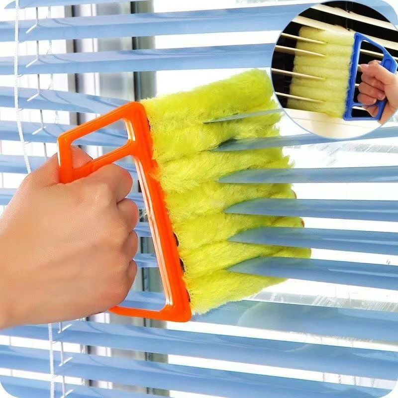 Lourant Brosse de nettoyage multifonctionnel Brosse de ménage Nettoyage Artefact Air Condition de climatisation Dépose de poussière Brosse Crack Brush